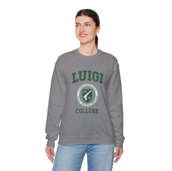 Luigi College Sweatshirt